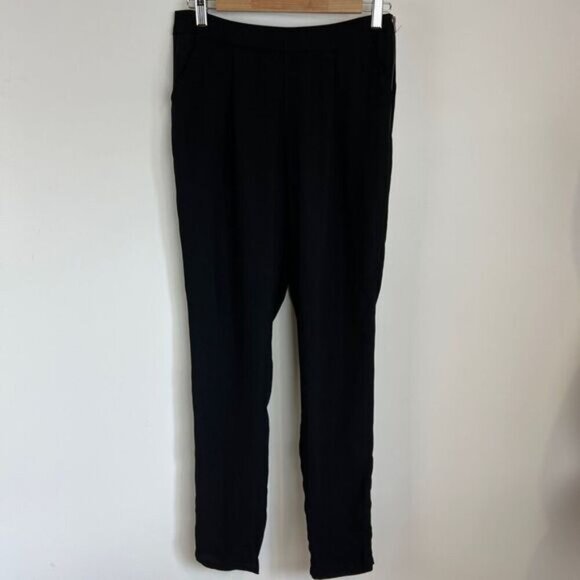 Brand New Soaked in Luxury Womens Size 36 Work Office Black Ankle Pants Trousers - Picture 10 of 15